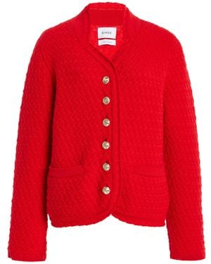 Barrie Cashmere Jacket - Red