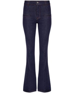 Altuzarra Serge Denim Bootcut Trousers - Blue