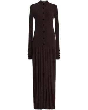 Cara Cara Easton Wool Maxi Dress - Black