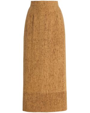 USISI SISTER Chloe Linen Skirt - Natural
