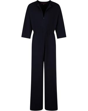 Martin Grant Elastic Waist Jumpsuit - Blue
