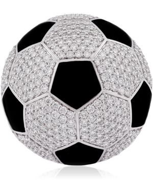 Ashna Mehta Soccer Ball Bag Bijoux - Black