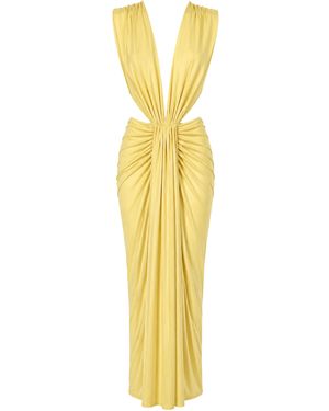 Baobab Pia Maxi Dress - Metallic