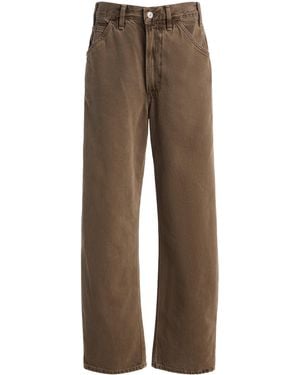 Citizens of Humanity Miro Full-length Rigid Mid-rise Wide-leg Jeans - Brown