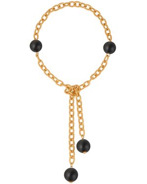 Sylvia Toledano Plated Bubbles Necklace - Metallic