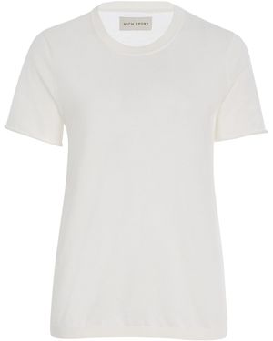 High Sport Owen Cotton Tee - White