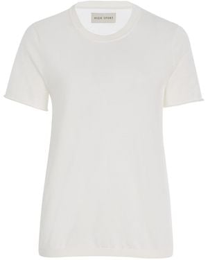 High Sport Owen Cotton Tee - White