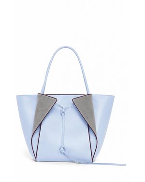 Gabriela Hearst Marija Bag With Piping - Blue