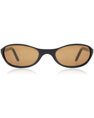 BRU Eyewear Merrin Square-Frame Acetate Sunglasses - Yellow