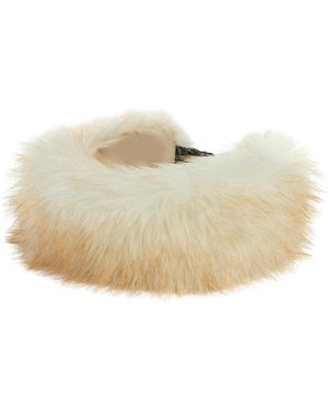 Apparis Eleni Faux Fox Fur Headband - Natural