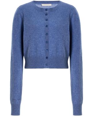 FAVORITE DAUGHTER Rebecca Cashmere Cardigan - Blue