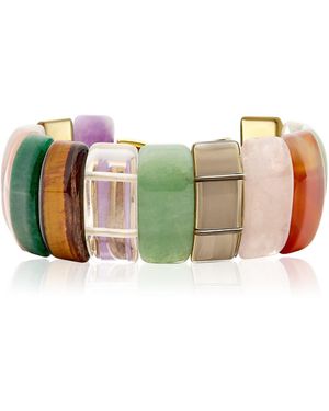 Brinker & Eliza Sunrise Multi-Gem Bracelet - Metallic