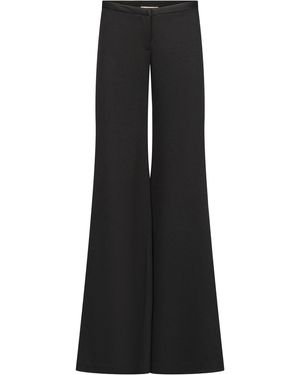 Silvia Tcherassi Ovidia Flared Pants - Black