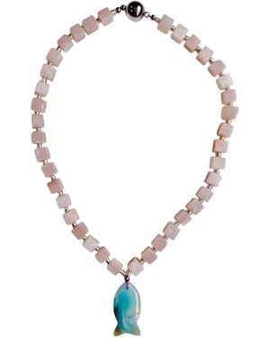 CHIS STUDIO Ibiza Necklace - Blue