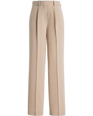 AYA MUSE Soli Pleated Pants - Natural