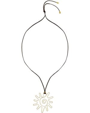 Eliou Sun 18K Wrap Necklace - Blue
