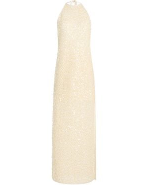 Significant Other Elliott Sequined Maxi Dress - White