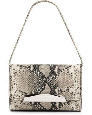 Brandon Maxwell The Louise Pochette Bag - Grey