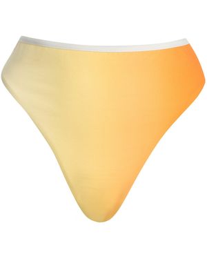 Significant Other Kaila High-Rise Bikini Bottoms - Yellow