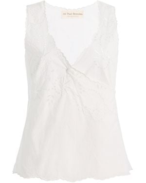 All That Remains Lisel Cotton Top - White