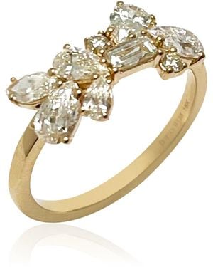 Dorian Webb 18K Trellis Ring - Metallic