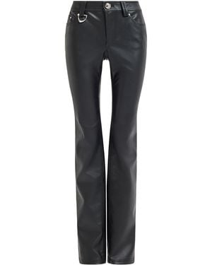 Aje. Morgan Faux Leather Slim Pants - Black