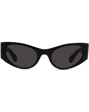Loewe Signature Cat-eye Acetate Sunglasses - Black