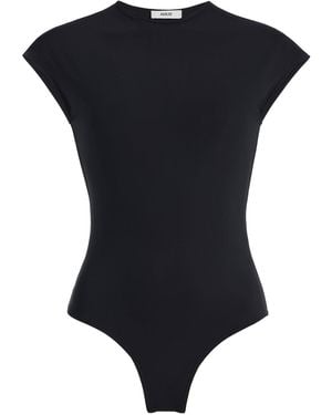 Agolde Agata Jersey Bodysuit - Black
