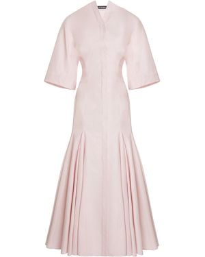 Jacquemus The Moisson Cotton Dress - Pink