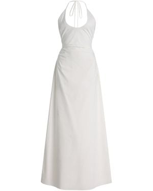 SIR. Martina Cotton Maxi Dress - White