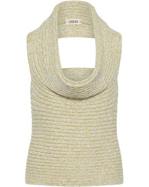 OSSOU Halo Cotton Tank Top - Natural