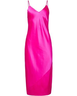 Fleur du Mal V-Neck Slip - Pink
