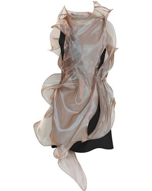 Maticevski Unknowing Mini Dress - Grey
