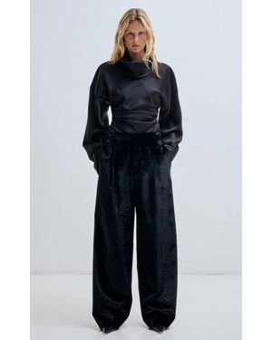 DARKPARK Danielle Wide-Leg Pants - Blue