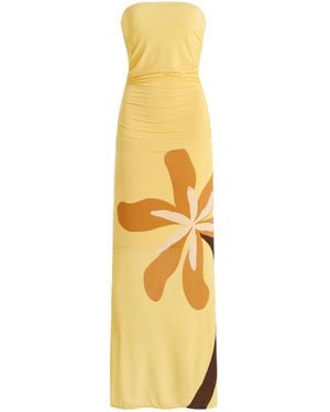 de la vali maxi dress HEMERA MAXI DRESS IN PRIMAVERA