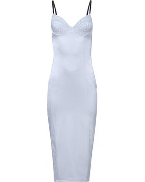 Fleur du Mal Bebe Midi Slip Dress - Blue
