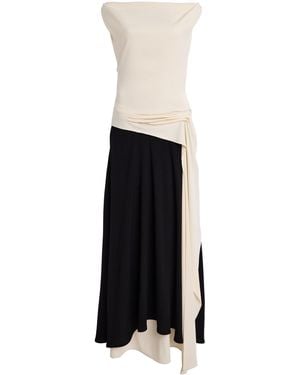 Proenza Schouler Daliah Two-Tone Maxi Dress - White