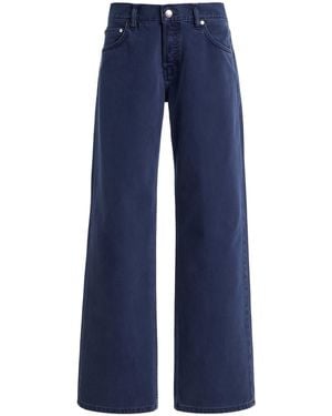 EB DENIM Rigid Low-Rise Baggy Jeans - Blue