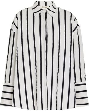 ELCE Exclusive Reverie Striped Cotton Poplin Shirt - Multicolour