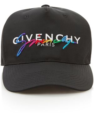 Givenchy Printed Shell Baseball Cap - Black