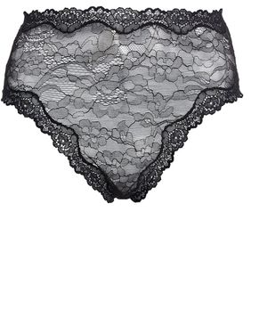 Saint Laurent Sheer Lace Briefs - Gray