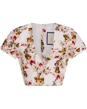 Agua Bendita Alba Orquidea Cotton Top - Multicolour