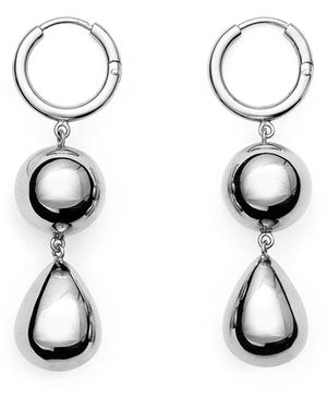 LIE STUDIO The Cathrine 925 Sterling Earrings - Metallic