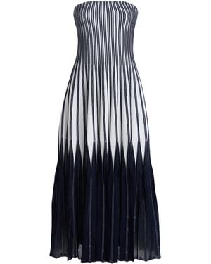 Jonathan Simkhai Soliel Strapless Knit Midi Dress - Blue