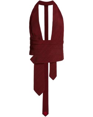 Christopher Esber Reyer Tailored Tie Top