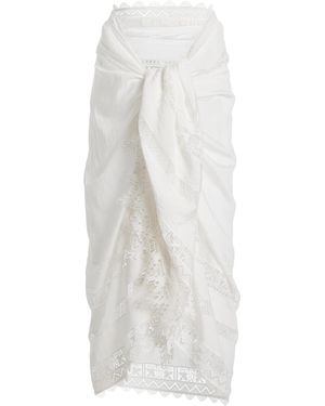 TOTEME Lace Sarong - White
