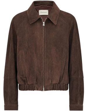 Charoux Mimi Suede Jacket - Brown
