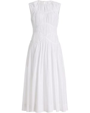 Merlette Villard Cotton-Voile Dress - White