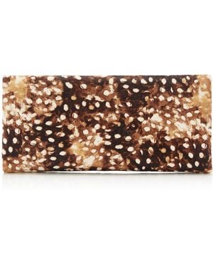 STAUD Muse Leather Clutch - Multicolor