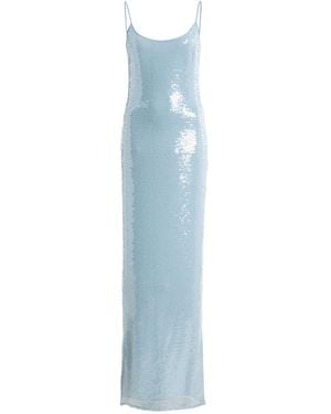 The New Arrivals Ilkyaz Ozel Exclusive Isis Sequined Maxi Dress - Blue